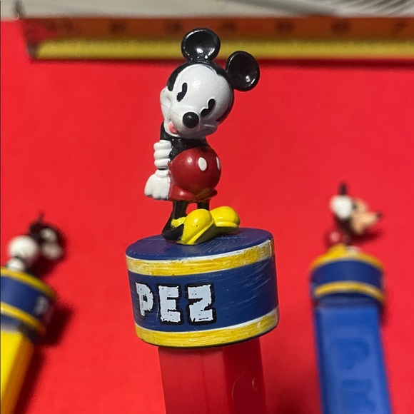 Mickey Mouse Dispenser Set - Yellow, Red, and Blue - Picture 5 of 6